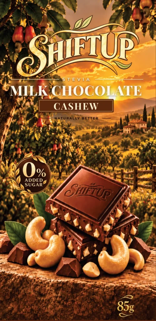 Milk Chocolate · Cashew