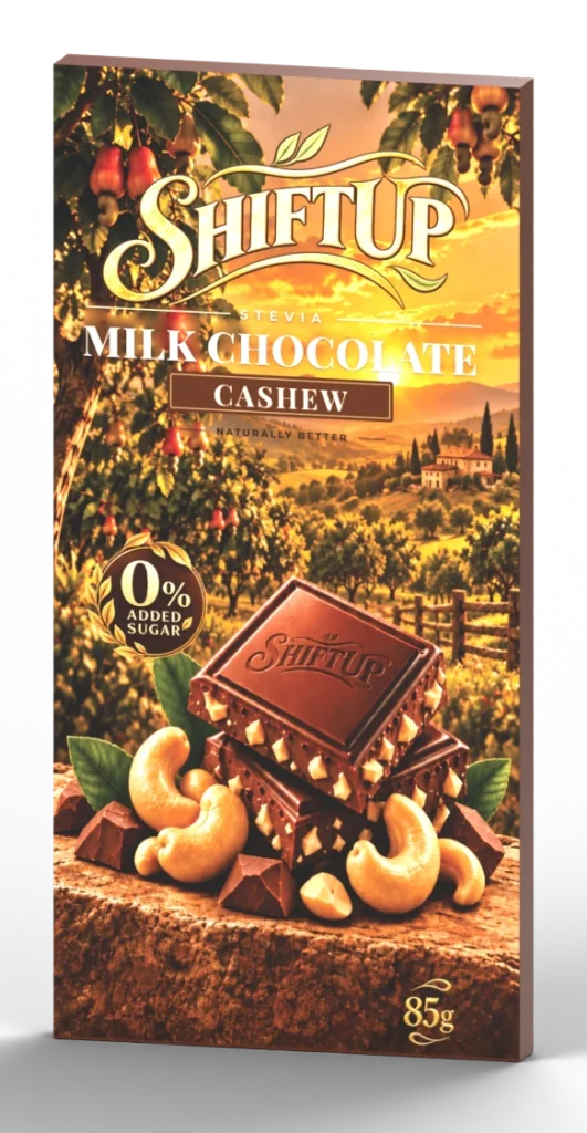 Milk Chocolate · Cashew