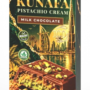 SHIFT UP kunafa milk — 3D package using approved print artwork