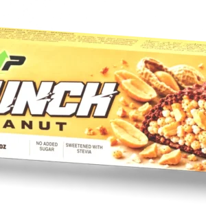 SHIFT UP crunch peanut — 3D packaging mockup using approved print artwork