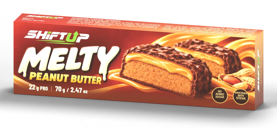 Melty · Peanut Butter — Pack front