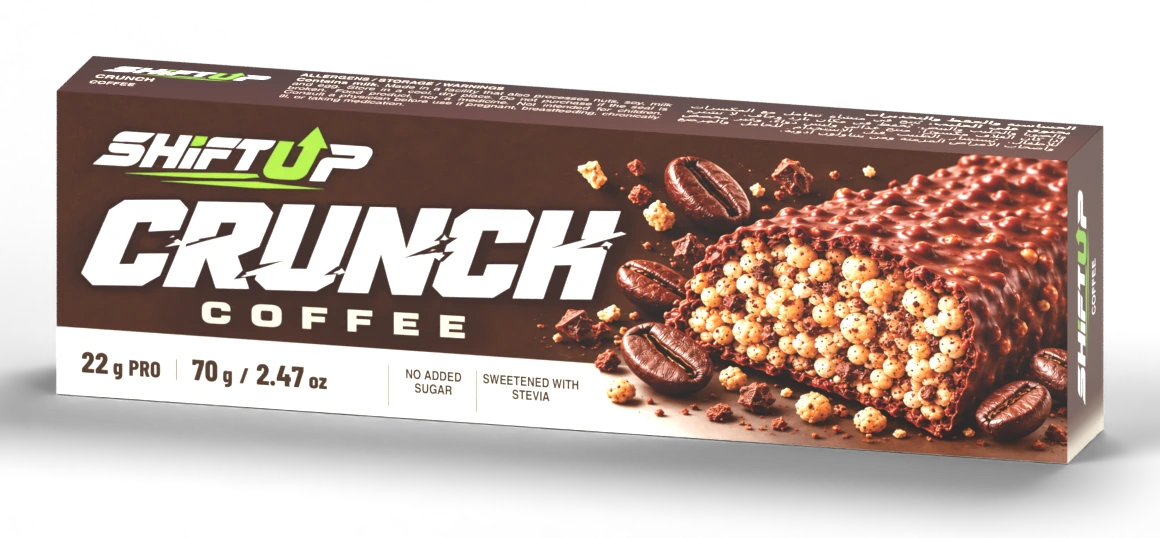 Crunch · Coffee — Pack front